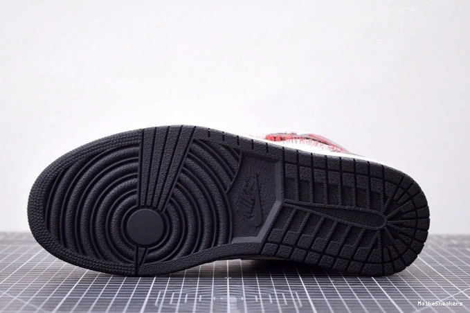 MaikeSneakers Defiant High Air Jordan 1 Yellow